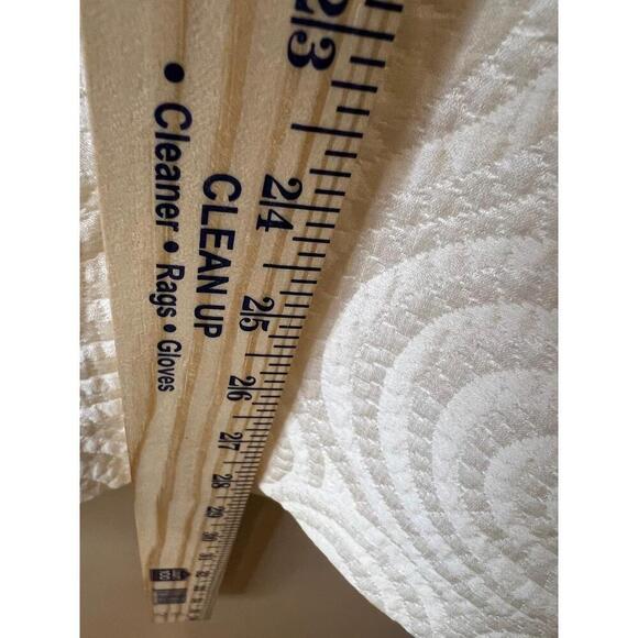 NWT Nina McLemore Off White Textured Button-Front Blazer Size 8 Kyoto USA - Picture 7 of 9